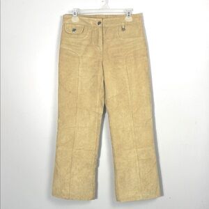 NILS Corduroy Ski Pants Fully Quilt Lined Wide Leg size 10